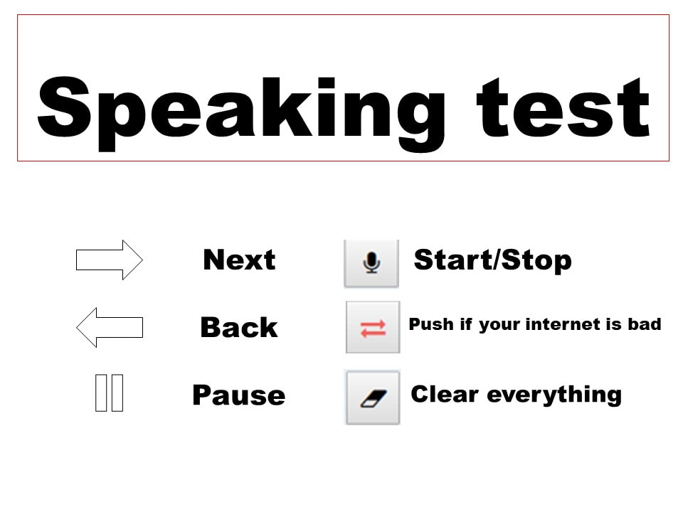 Gtec Core Speaking Test Sample